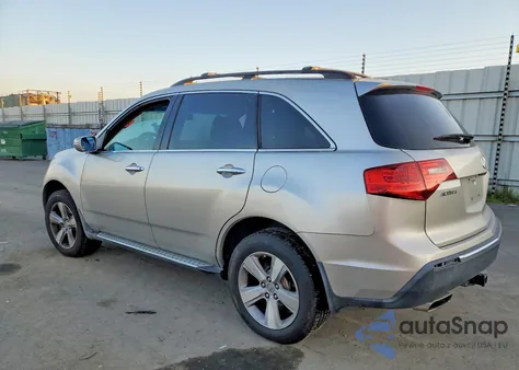 2011 Acura Mdx Technology z USA, uszkodzony, nr VIN 2HNYD2H66BH526265